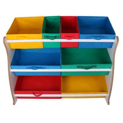 Imagem de Organizador De Brinquedos Grande Colorido Tematizado Ursinho