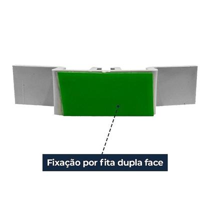 Imagem de Organizador De Cabos Fios de Eletrodomésticos Casa Escritório Branco