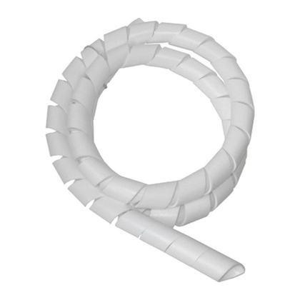 Imagem de Organizador de Cabos Spiral Branco Hellermann