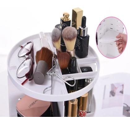 Imagem de Organizador de Cosméticos Alta Capacidade de Armazenamento e Giro de 360º