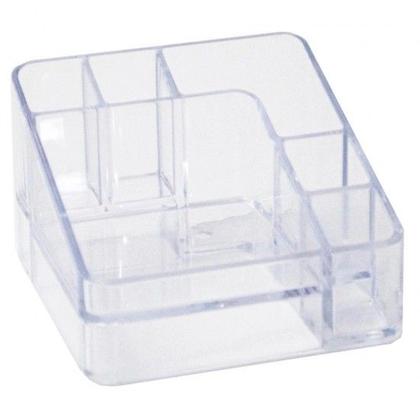 Imagem de Organizador de cosméticos Dello cristal com 6 divisórias