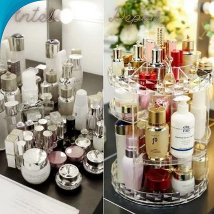 Imagem de Organizador de Cosméticos Pequeno Para Sua Bancada Perfeito Para Presente