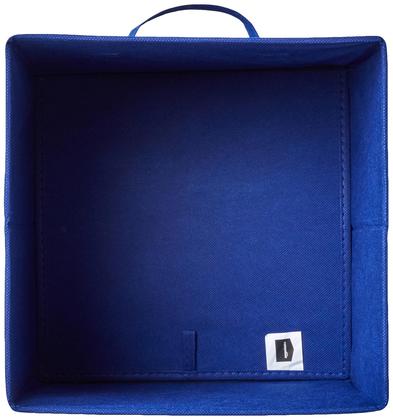 Imagem de Organizador de cubos de armazenamento Amazon Basics Navy Blue, pacote com 6