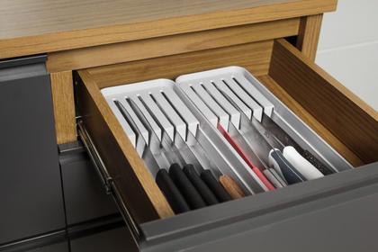 Imagem de Organizador de facas preto micromax