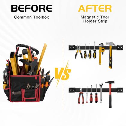 Imagem de Organizador de ferramentas magnéticas DGSL Magnetic Tool Holder Strip, pacote com 5