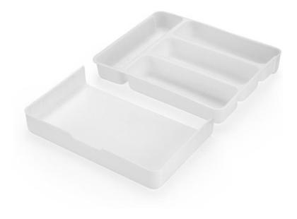 Imagem de Organizador De Gaveta Extensível Divisor Porta Talheres Utensílios Cozinha Banheiro