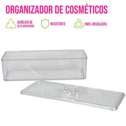 Imagem de Organizador de Gaveta Porta Cosméticos Porta Algodão e Jóias