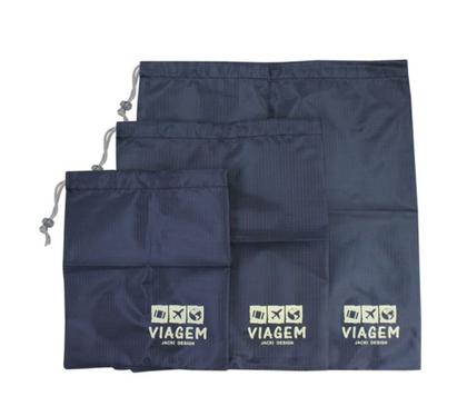 Imagem de Organizador De Mala 3 Peças Viagem Necessaire Jacki Design