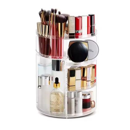 Imagem de Organizador de Maquiagem Acrílico Giratório 360G 