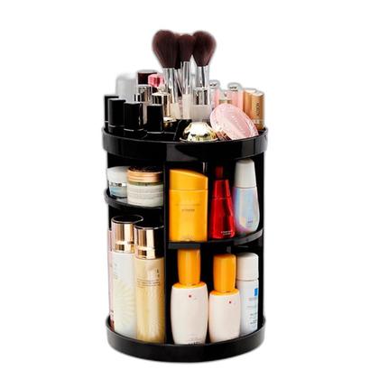 Imagem de Organizador De Maquiagem Com Espaço Pincéis Batons E Base