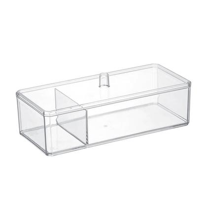 Imagem de Organizador De Maquiagem Cosméticos Acrílico Div. Tampa