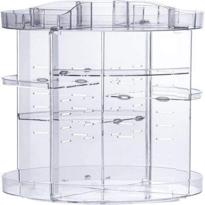 Imagem de Organizador De Maquiagem Redondo Giratório Multiuso Rotativo