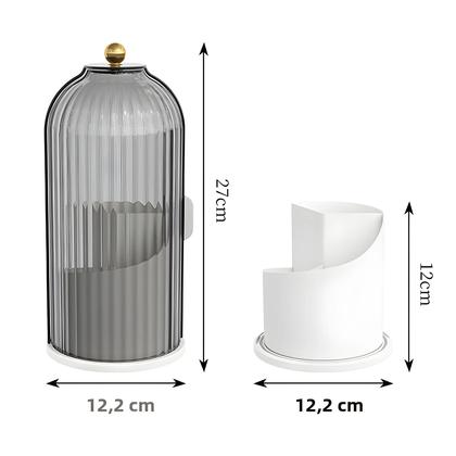 Imagem de Organizador De Maquiagem Rotativo De Grande Capacidade 360 Armazenamento De Cosméticos Para Banheiro