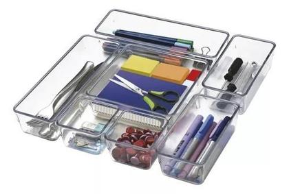 Imagem de Organizador de Mesa Escritório Modular 4 Documentos Multiuso