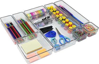 Imagem de Organizador de Mesa Escritório Modular 4 Documentos Multiuso