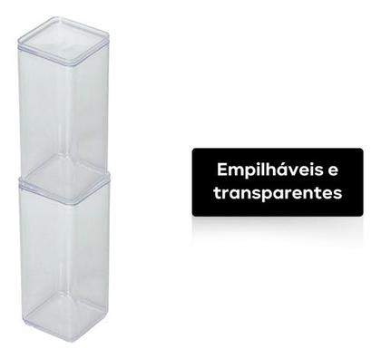 Imagem de Organizador de Mesa Lapis Caneta Escritório Acrílico