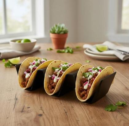 Imagem de Organizador De Mesa P Tacos Mexicanos Suporte P Tortillas