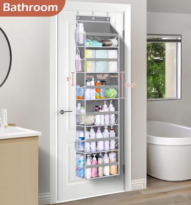 Imagem de Organizador de portas MISSLO Hanging Storage com 6 bolsos para bebê