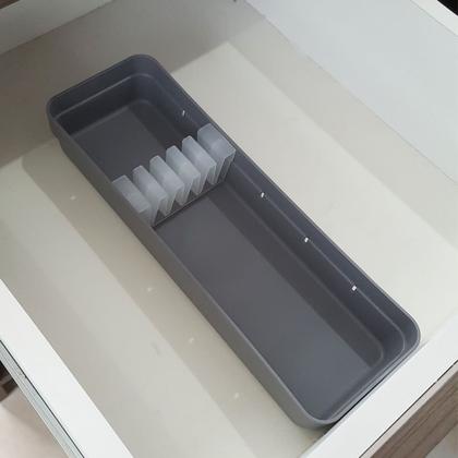 Imagem de Organizador De talheres Suporte Porta Facas Para Gaveta Ou