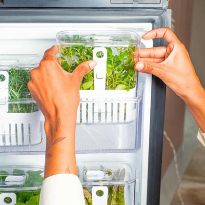 Imagem de Organizador de Temperos 1,5L Clear Fresh OU