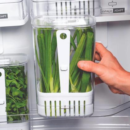 Imagem de Organizador de temperos para geladeira cozinha 2,3 L