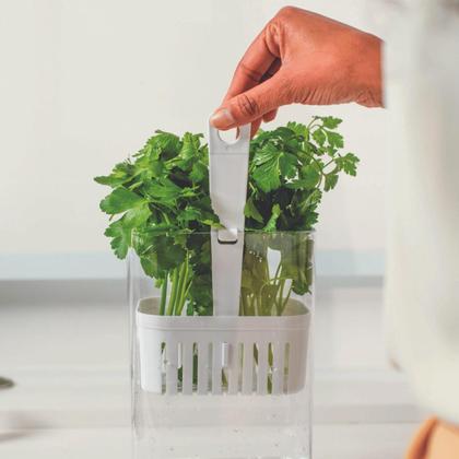 Imagem de Organizador de temperos para geladeira cozinha 2,3 L