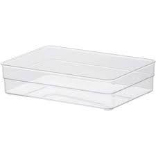 Imagem de Organizador diamond 22,5x15x5,2cm Cristal cod 938