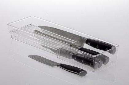 Imagem de Organizador Diamond Para Facas 42X13X6Cm Cristal Paramount