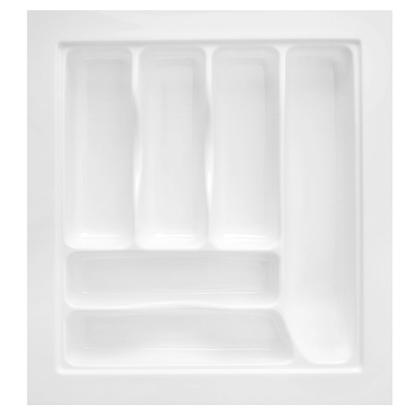 Imagem de Organizador Divisor de Talheres Para Gaveta M04 Bandeja 45,6x49,1 cm Separador Branco - Inoviza