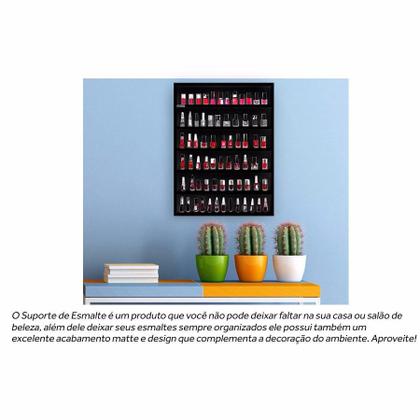 Imagem de Organizador Expositor Prateleira Esmalte P/ Salão De Beleza