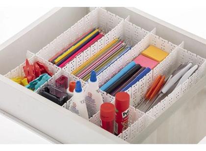 Imagem de Organizador Gaveta Colméia Com 5 Divisórias Ajustável