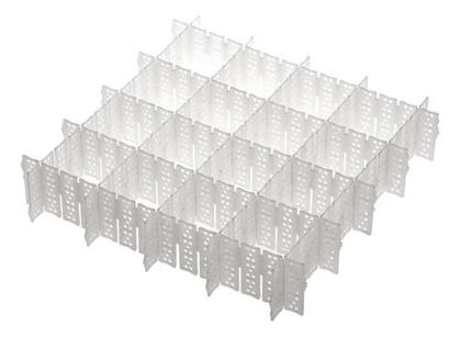 Imagem de Organizador Gaveta Colméia Com 5 Divisórias Ajustável