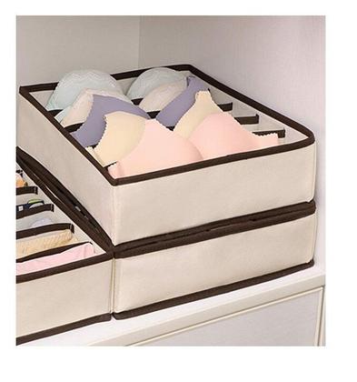 Imagem de Organizador Gaveta TNT Porta Sutiã Bojo Lingerie Cinza