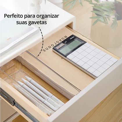 Imagem de Organizador Geladeira/armário/cozinha Acrílico 23x8x5