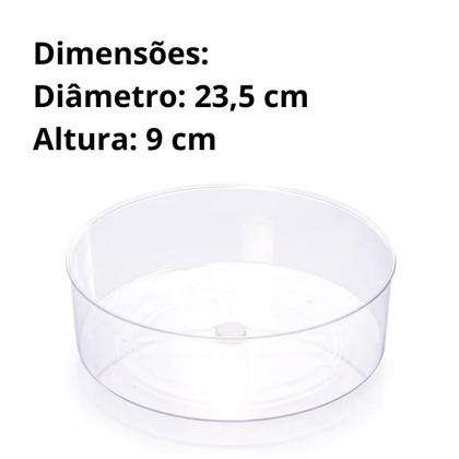 Imagem de Organizador Giratório 360 Redondo Cozinha e Maquiagem