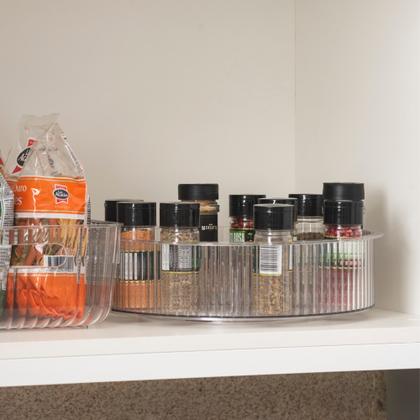 Imagem de Organizador Giratório Coza New Retro 31 x 8,4 cm Cor Cristal