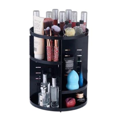 Imagem de Organizador Giratório Para Maquiagem Com Espaço Rímel E Make