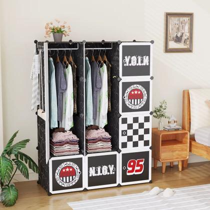 Imagem de Organizador Infantil Modular com Portas com Portas Temáticas - Frete Rapido