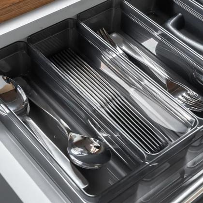 Imagem de Organizador Latas Gaveta Multiuso Dispensa Modular Clear Ou