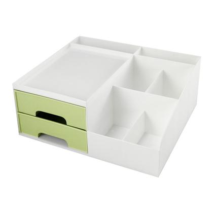 Imagem de Organizador Mesa de 2 Gavetas de Mesa Jacki Design Verde