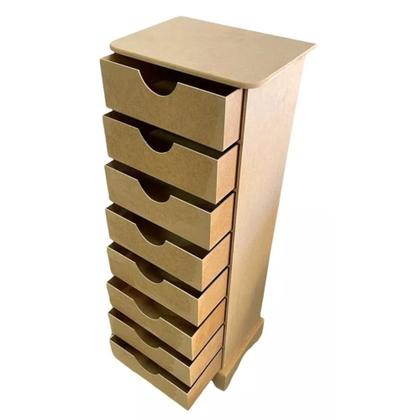 Imagem de Organizador Moderno 8 Gavetas: Ideal Para Sua Casa