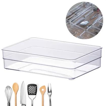 Imagem de Organizador Modular 22x15cm Paramount Diamond Gavetas Talheres