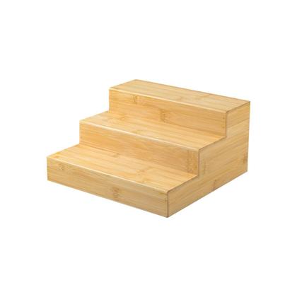 Imagem de Organizador Multinível Bambu 25x25x13cm - Sustentável