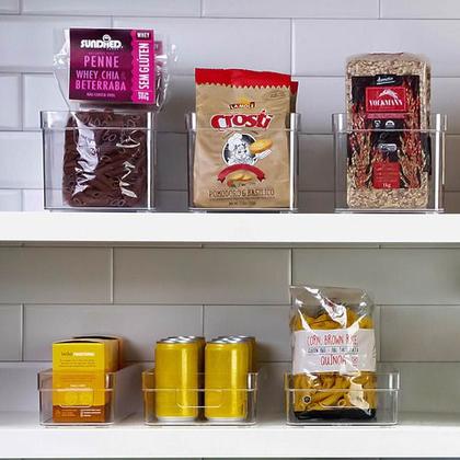 Imagem de Organizador Multiuso 30x15x13cm Caixa Organizadora  Clear Ou