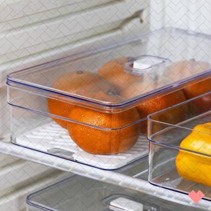 Imagem de Organizador Multiuso Acrilico Ideal Geladeira Resistente - 1 UNIDADE