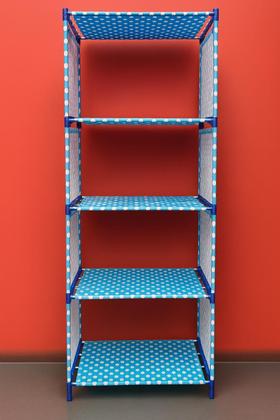 Imagem de Organizador Multiuso Azul Quarto Lavanderia Brinquedos Roupa