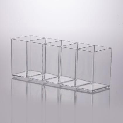 Imagem de Organizador Multiuso c/ 5 Divisórias 30x9x11 cm Paramount 1252