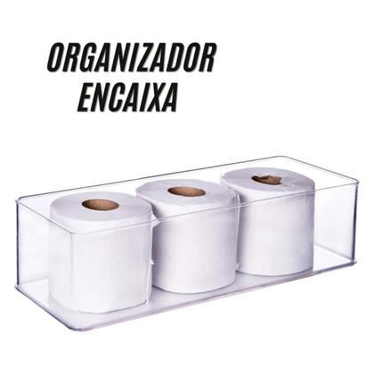 Imagem de Organizador Multiuso Modular Acrílico Gaveta Armário Cozinha Geladeira Escritório Banheiro Mesa Transparente