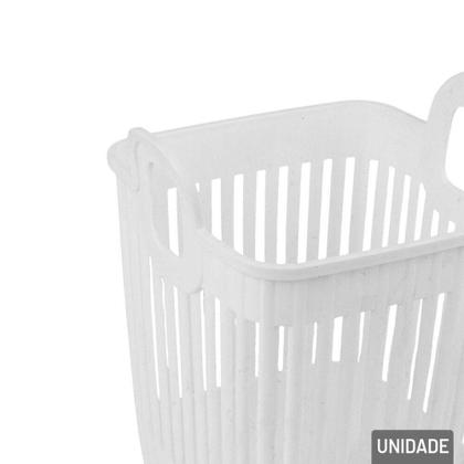 Imagem de Organizador Multiuso Plástico 13,5x10,5m Branco - Tudo em Caixa