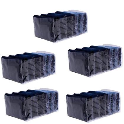 Imagem de Organizador P/ Calça Jeans Transparente 860 Vb Home Kit 5